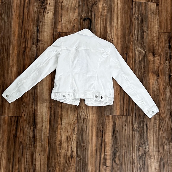 Banana Republic Jean Jacket, XS, white - Picture 5 of 6